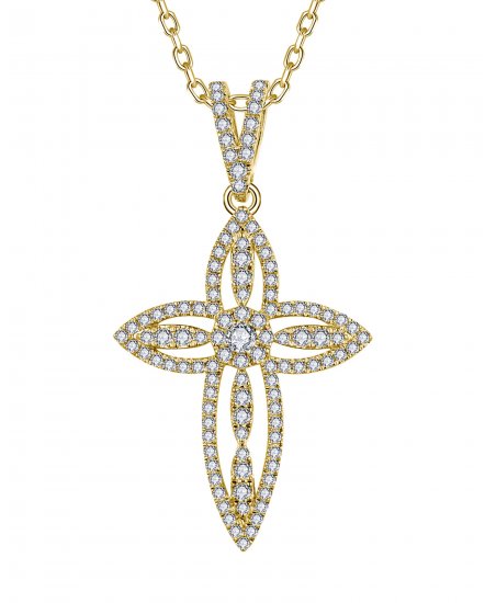 CROSS DIAMOND PENDANT (TP3730)