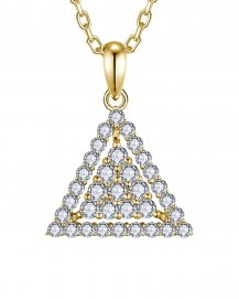 TRIANGLE SHAPE DIAMOND PENDANT (TP3731)