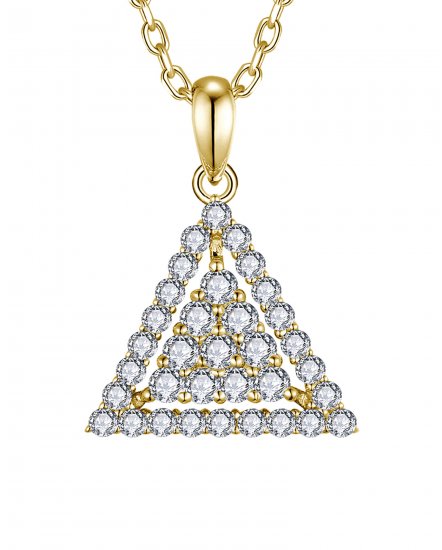 TRIANGLE SHAPE DIAMOND PENDANT (TP3731)
