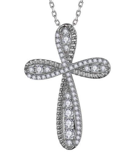 CROSS DIAMOND PENDANT (TP3739)