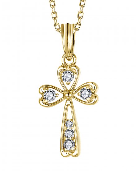 CROSS DIAMOND PENDANT (TP3762)