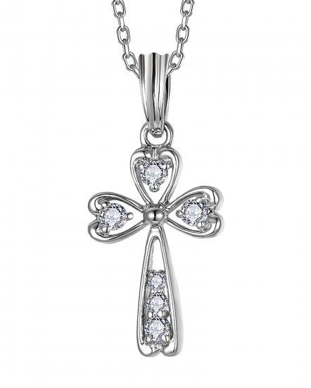 CROSS DIAMOND PENDANT (TP3762)