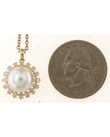 PEARL DIAMOND PENDANT (TP3790)