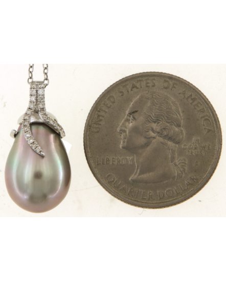 PEARL DIAMOND PENDANT (TP3791)