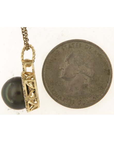 PEARL DIAMOND PENDANT (TP3801)