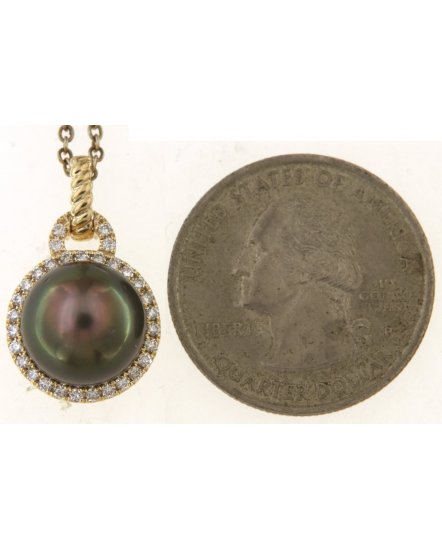 PEARL DIAMOND PENDANT (TP3801)