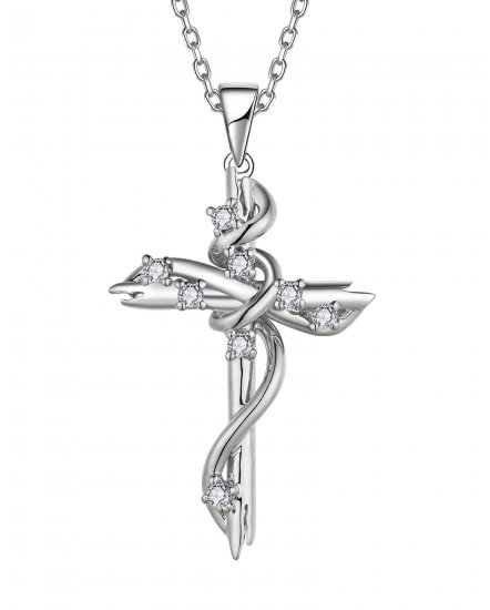 CROSS DIAMOND PENDANT (TP3811)