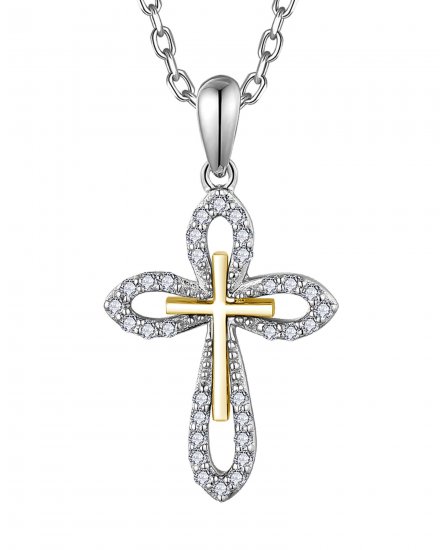 CROSS DIAMOND PENDANT (TP3813)
