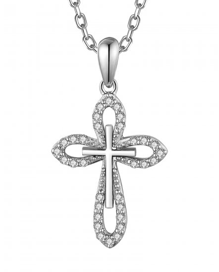 CROSS DIAMOND PENDANT (TP3813)