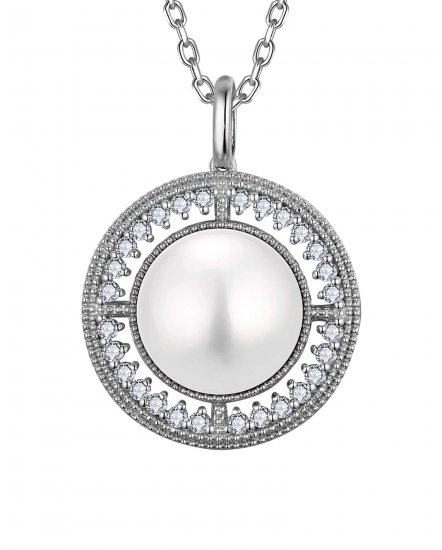 PEARL DIAMOND PENDANT (TP3826)