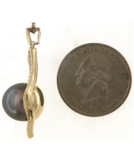 PEARL DIAMOND PENDANT (TP3827)