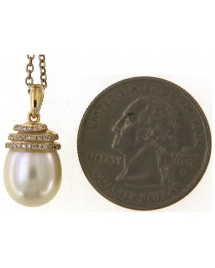 PEARL DIAMOND PENDANT (TP3850)