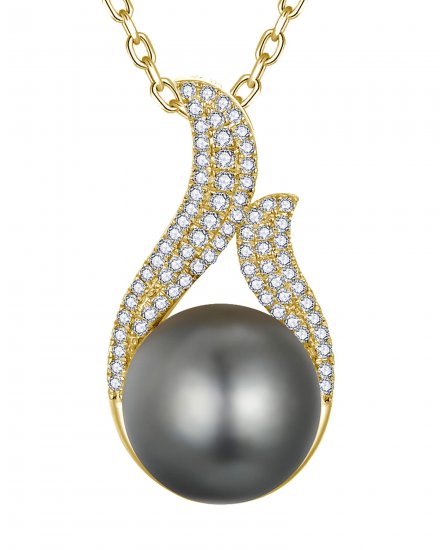 PEARL DIAMOND PENDANT (TP3860)