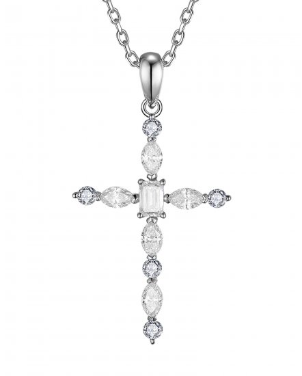 CROSS DIAMOND PENDANT (TP3887)
