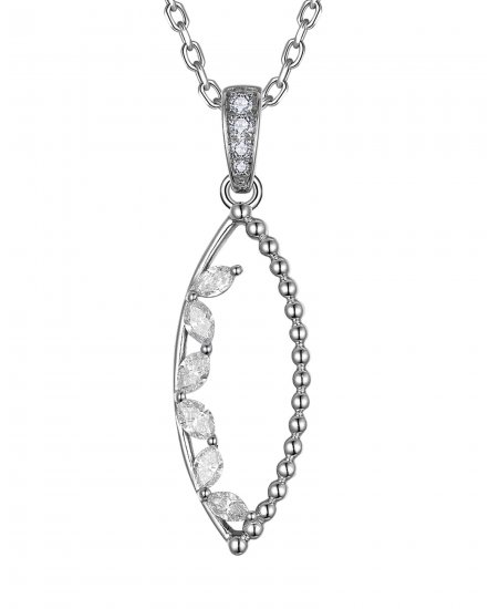 MARQUISE STYLE DIAMOND PENDANT (TP3889)