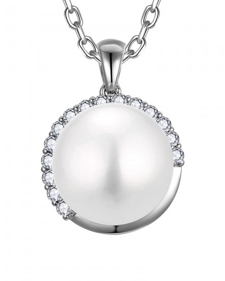PEARL DIAMOND PENDANT (TP3906)
