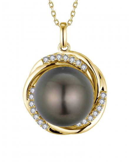 PEARL DIAMOND PENDANT (TP3907)