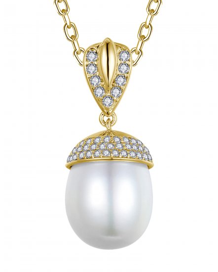 PEARL DIAMOND PENDANT (TP3916)