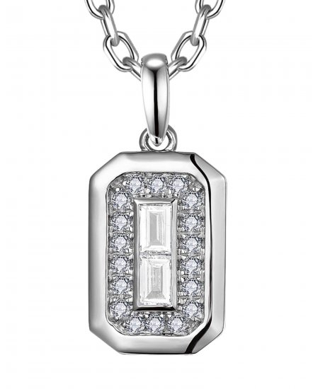 BAGUETTE DIAMOND PENDANT (TP3920)