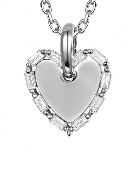 HEART SHAPE DIAMOND PENDANT (TP3921)