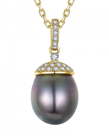 PEARL DIAMOND PENDANT (TP3922)