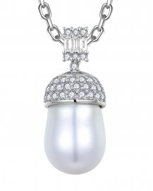 PEARL DIAMOND PENDANT (TP3925)