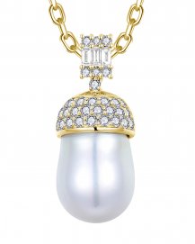 PEARL DIAMOND PENDANT (TP3925)
