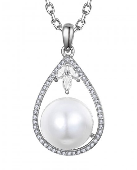 PEARL DIAMOND PENDANT (TP3927)
