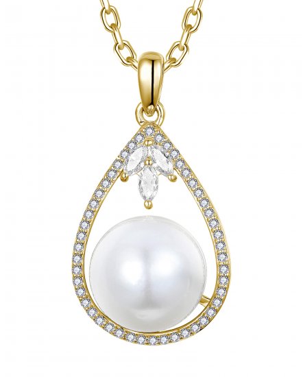 PEARL DIAMOND PENDANT (TP3927)