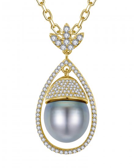 PEARL DIAMOND PENDANT (TP3932)