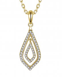 LEAF STYLE DIAMOND PENDANT (TP3933)