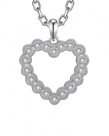 HEART SHAPE DIAMOND PENDANT (TP3936)