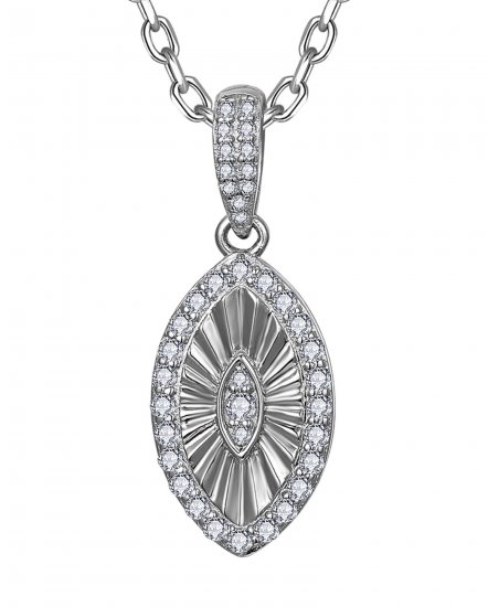 MARQUISE STYLE DIAMOND PENDANT (TP3937)