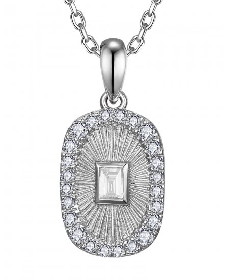 OVAL STYLE DIAMOND PENDANT (TP3947)