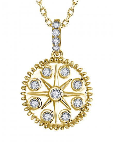 ROUND DIAMOND PENDANT (TP3969)