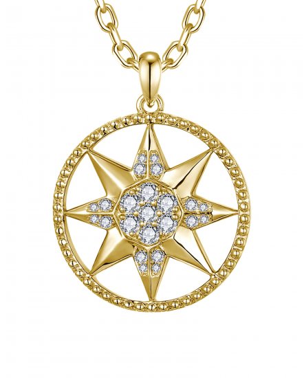 NORTH STAR DIAMOND PENDANT (TP3971)