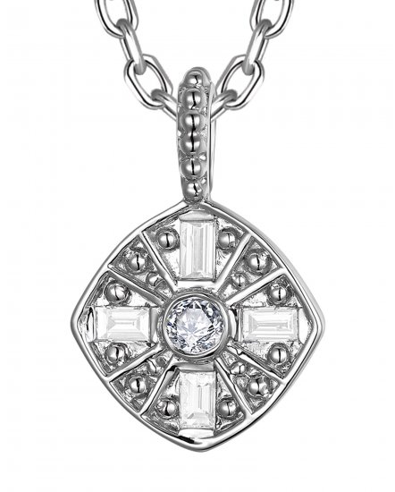 BAGUETTE DIAMOND PENDANT (TP3981)