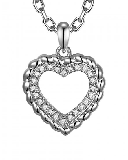 HEART SHAPE DIAMOND PENDANT (TP3983)