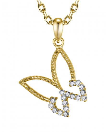 BUTTERFLY DIAMOND PENDANT (TP3985)