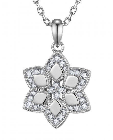 FLORAL STYLE DIAMOND PENDANT (TP3986)