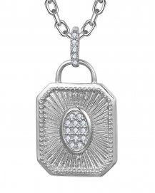 LOCK STYLE DIAMOND PENDANT (TP3989)