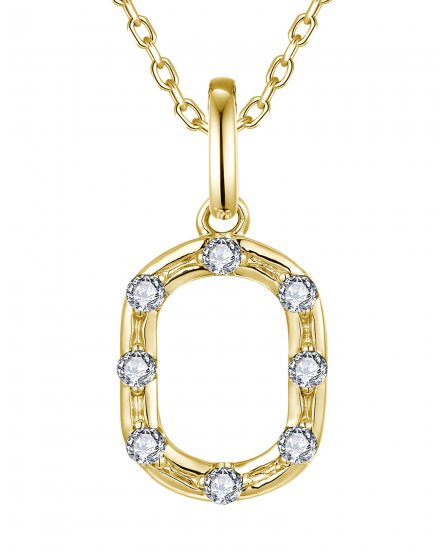 OPEN BAR DIAMOND PENDANT (TP3990)
