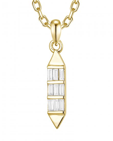 HEXAGON STYLE DIAMOND PENDANT (TP3991)