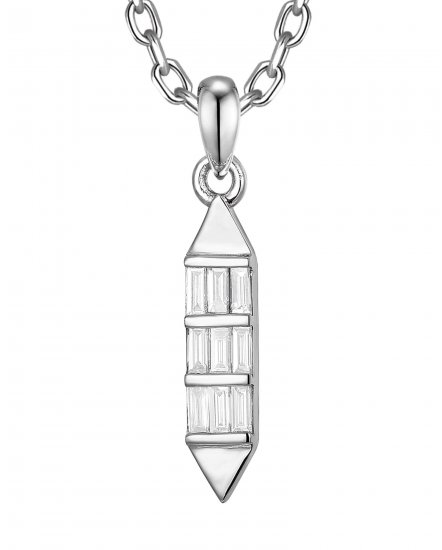 HEXAGON STYLE DIAMOND PENDANT (TP3991)