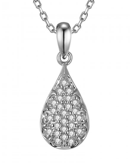 PEAR STYLE DIAMOND PENDANT (TP4023)