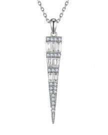 TRIANGLE SHAPE BAGUETTE DIAMOND PENDANT (TP4031)
