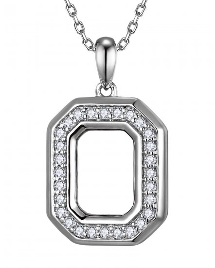 OCTAGON STYLE DIAMOND PENDANT (TP4041)