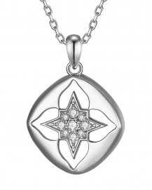 FOUR LEAF STYLE DIAMOND PENDANT (TP4044)