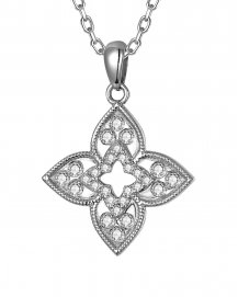 FOUR LEAF STYLE DIAMOND PENDANT (TP4047)