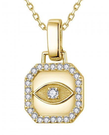 OCTAGON STYLE DIAMOND PENDANT (TP4052)